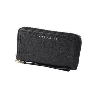 Pre-owned Marc Jacobs Groove Wristlet Continental Wallet 'black' | Men's Size Onesize