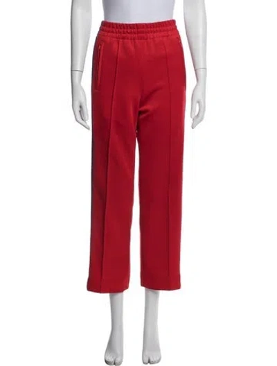 Pre-owned Marc Jacobs Grosgrain Trim Sweatpants In Red