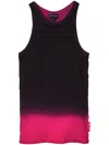 Marc Jacobs Grunge Tanktop Mit Spray-effekt In Schwarz