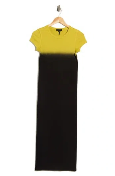 Marc Jacobs Grunge Spray Shrunk Tee Dress In Multi