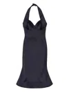 Marc Jacobs Halterneck Mermaid Dress In Black