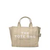 Marc Jacobs Medium Beige Canvas Tote Bag