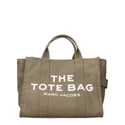 Marc Jacobs Hand Bags The Tote Bag Women Fabric Green/slate