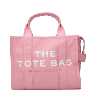 MARC JACOBS MARC JACOBS BORSE A MANO THE TOTE BAG DONNA TESSUTO ROSA/NASTRO