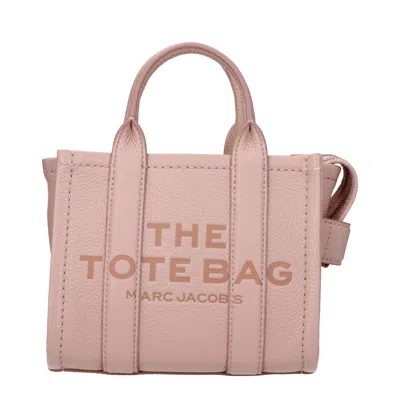 Marc Jacobs Hand Bags The Tote Women Pink/pink Leather Meat