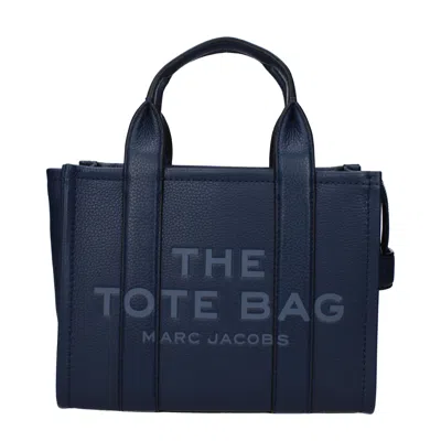 Marc Jacobs Hand Bags Women Leather Blue/sea