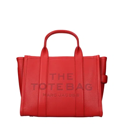 Marc Jacobs Hand Bags Women Leather Red/true Red