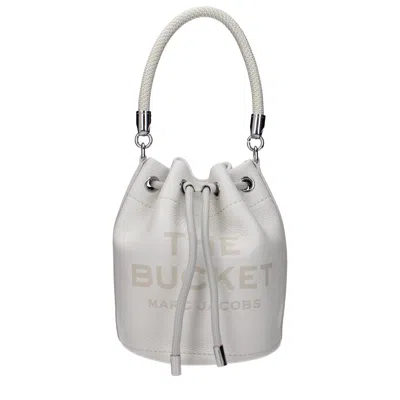Marc Jacobs Hand Bags Women Leather White/cotton