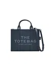 Marc Jacobs Borsa A Mano The Leather Medium Tote Bag Blue Sea