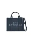 Marc Jacobs Borsa A Mano The Leather Medium Tote Bag Blue Sea