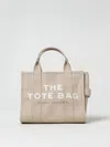 Marc Jacobs The Leather Medium Tote In Beige