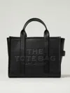 Marc Jacobs The Leather Micro Tote Tote Bag Black In Black