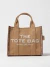 Marc Jacobs Shopper In Tessuto Motivo Jacquard In Brown