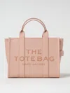Marc Jacobs The Leather Medium Tote Bag In Rose