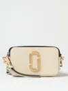 Marc Jacobs The Snapshot Cloud White Multi Leather Camera Bag In White