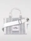 Marc Jacobs Women's The Crystal Canvas Small Tote Bag In White