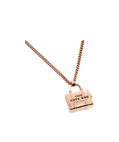 Marc Jacobs Handbag Necklace In Yellow