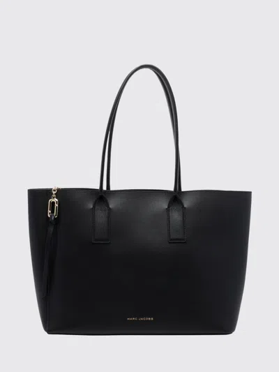 Marc Jacobs Black Pop J Medium Leather Tote