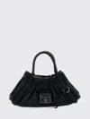 Marc Jacobs The Cristina Small Satchel Leather Cross-body Bag In Black