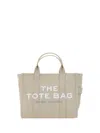 Marc Jacobs Beige 'the Small Canvas' Tote Bag In Cotton In Neutral