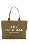 Marc Jacobs Compact Green Fabric Tote Bag
