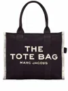 Marc Jacobs The Jacquard Large Tote Bags In Black