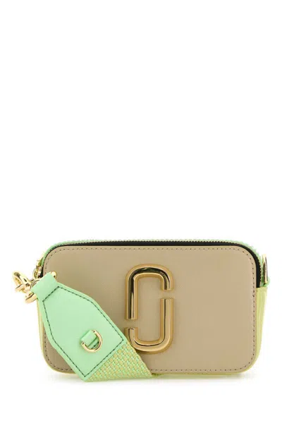 Marc Jacobs The Snapshot Peppermint Multi Leather Camera Bag In Multi Fabric