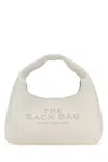 Marc Jacobs The Mini Sack Compact Single Handle Leather Satchel In White