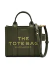 Marc Jacobs Borsa A Mano The Leather Small Tote Bag Forest In Green