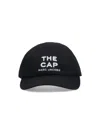 Marc Jacobs Women Logo Cotton Baseball Cap In Black