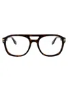 Marc Jacobs Geometric Flat Mirror In Brown