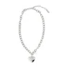 Marc Jacobs Heart Balloon Necklace - Metal - Silver In Silver