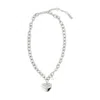 Marc Jacobs Heart Balloon Necklace - Metal - Silver In Silver