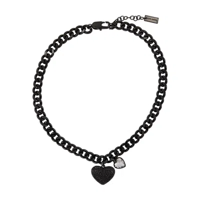 MARC JACOBS MARC JACOBS HEART BALLOON PAVE NECKLACE