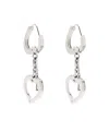 Marc Jacobs Heart Handcuff Earrings In Pattern