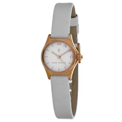 Marc Jacobs Henry Quartz White Dial Ladies Watch Mj1610 In Gold Tone / Rose / Rose Gold Tone / White