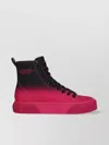 Marc Jacobs High-top Textured Sole Sneakers With Pull Tab