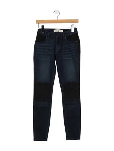 Pre-owned Marc Jacobs High-rise Skinny Leg Jeans In Blue