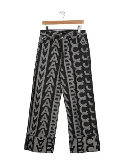 Pre-owned Marc Jacobs High-rise Wide Leg Jeans In Multicolor