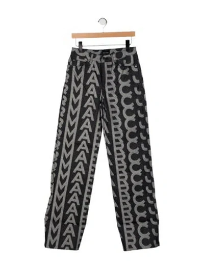 Pre-owned Marc Jacobs High-rise Wide Leg Jeans W/ Tags In Black