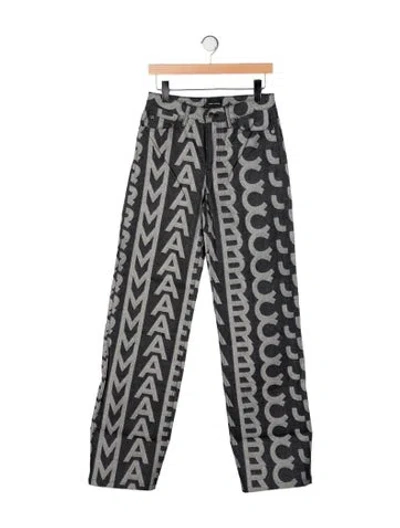 Pre-owned Marc Jacobs High-rise Wide Leg Jeans W/ Tags In Black
