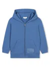 Marc Jacobs Hooded Cardigan In Blue