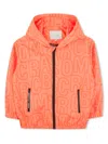 Marc Jacobs Hooded Jacket In Orange