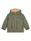 Marc Jacobs Hooded Reversible Padded Jacket In Brown