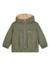 Marc Jacobs Hooded Reversible Padded Jacket In Green