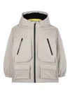 Marc Jacobs Hooded Utility Jacket In Gray