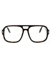 Marc Jacobs Geometric Flat Mirror In Brown