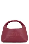 Marc Jacobs The Mini Sack Bag In Cherry Leather In Burgundy