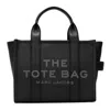 Marc Jacobs 'the Mini Tote Bag' Black Shoulder Bag With Logo In Black