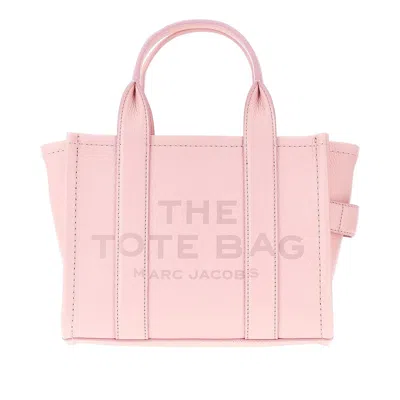 Marc Jacobs Ini The Leather Tote Bag In Pink